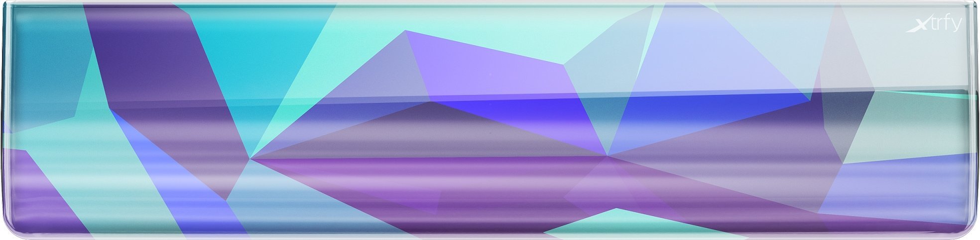 Mbështetëse kyçesh CHERRY XTRFY WR5 Compact Litus, madhësi 65%, resin transparent