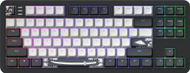 Tastierë gaming Dark Project ALU87B Bushido, mekanike, RGB, e zezë