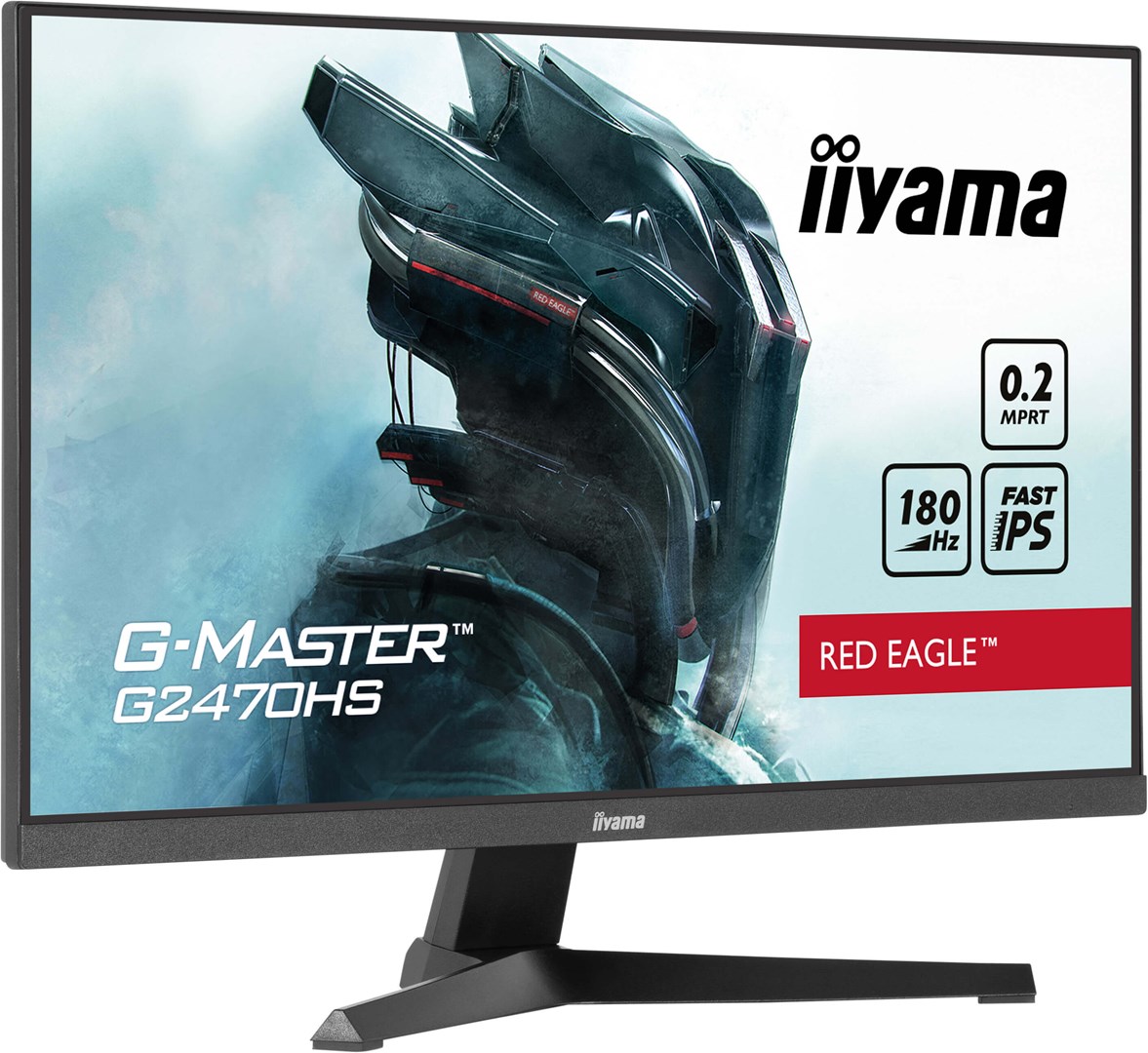 Monitor iiyama G-MASTER G2470HS-B1, 23.8", 1920 x 1080, 180 Hz, i zi