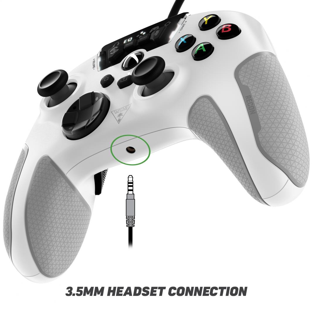 Kontroller Turtle Beach Recon Xbox, me kabllo, i bardhë