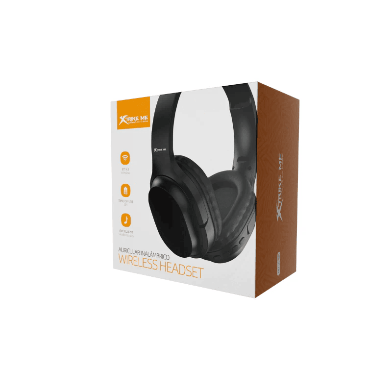 XTRIKE ME HD-214 BK Lifestyle BT Headset Black