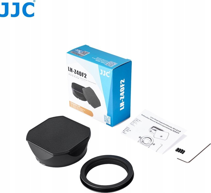 Lens hood JJC LH Z40F2, për objektiv, i zi