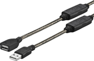 Kabllo USB VivoLink PROUSBAAF5, USB A në USB A, 5 m, e zezë