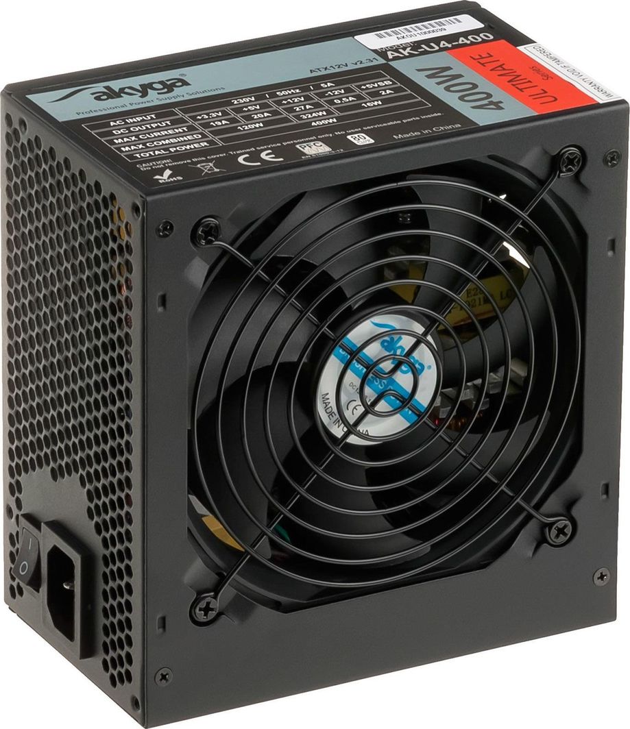 Burim energjie Akyga Ultimate AK-U4-400 ATX, 400W