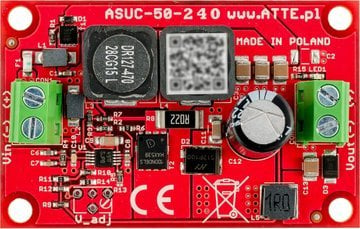 Konvertues voltazhi DC/DC Atte ASUC-100-AD0-OF, profesional