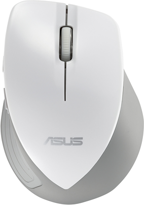 Maus Asus WT465, wireless, USB, i bardhë