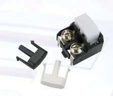 Buton shtesë për interfon Siedle Handset 1132/1 1132/55, plastik, i bardhë