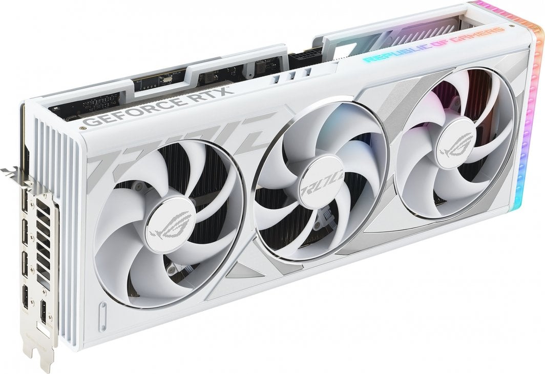 Kartelë grafike Asus ROG Strix GeForce RTX 4080 SUPER White OC 16GB GDDR6X