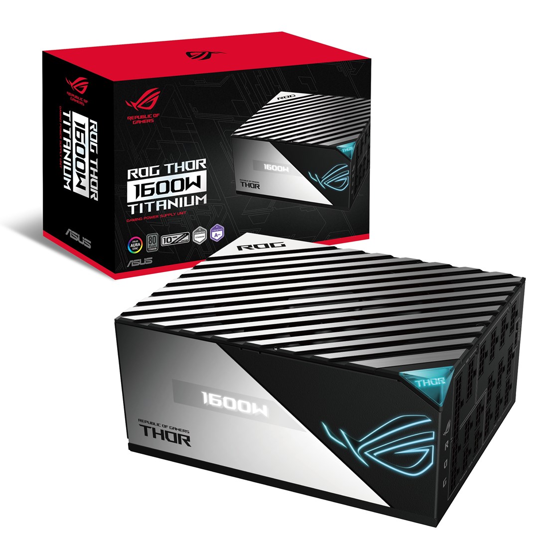 Burim energjie ASUS ROG THOR 1600W Titanium, 20+4 pin ATX, 1600 W