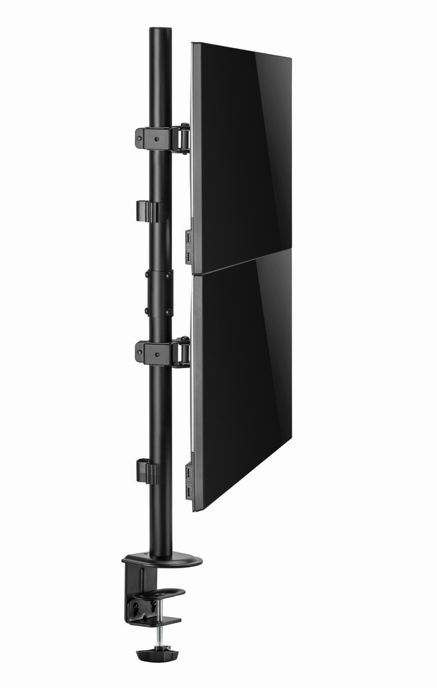 Mbajtëse monitori Gembird MA-D2-02, 17"-32", VESA 100x100mm, e zezë