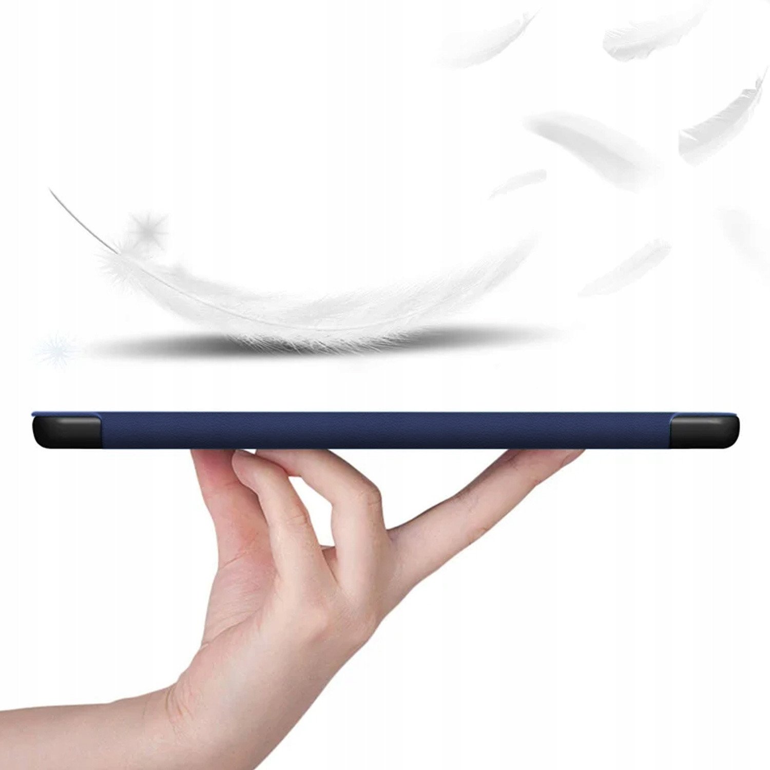Mbrojtëse tableti Apple iPad Air 11 Gen 6 2024, smart cover, blu e errët