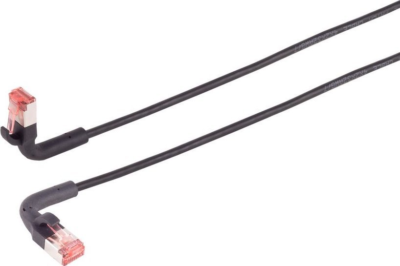 Kabllo rrjeti Lanview LV-6AFTP-FLEX-ANG-075B, Cat6A, gigabit 10G, gri