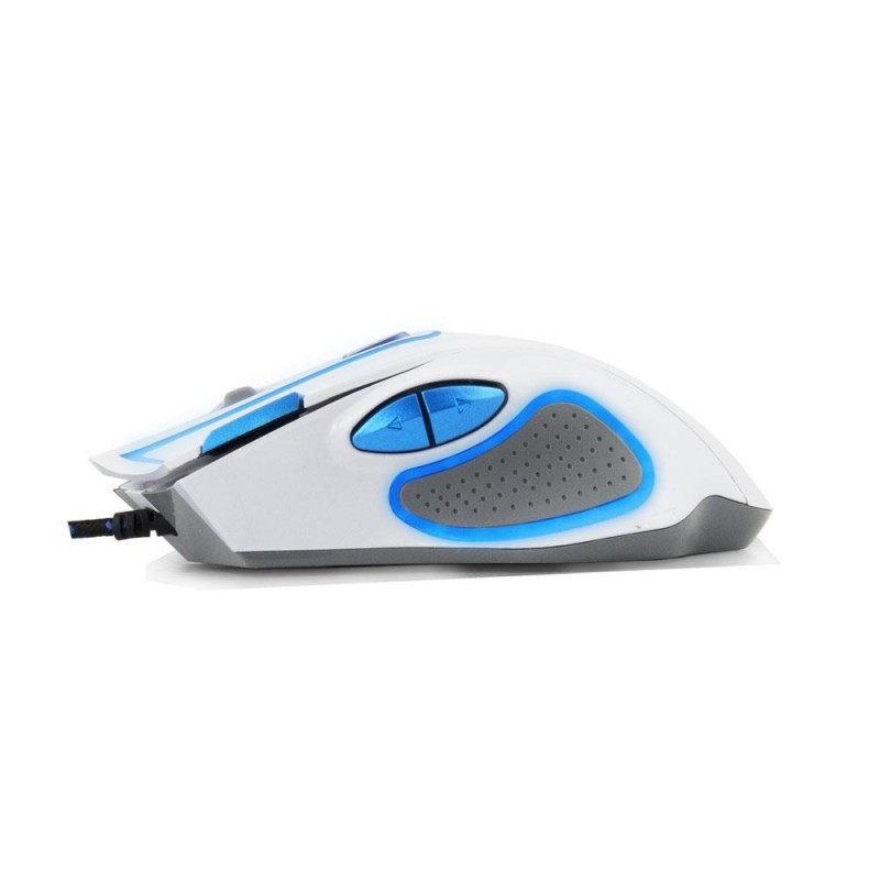 Maus gaming Esperanza Hawk MX401, 7D, i bardhë/ zi