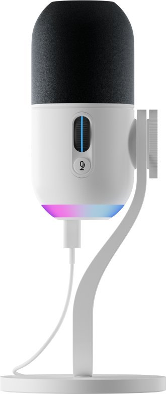 Mikrofon Logitech G Yeti GX (988-000576), 60Hz-18500kHz, USB/USB-C, i bardhë