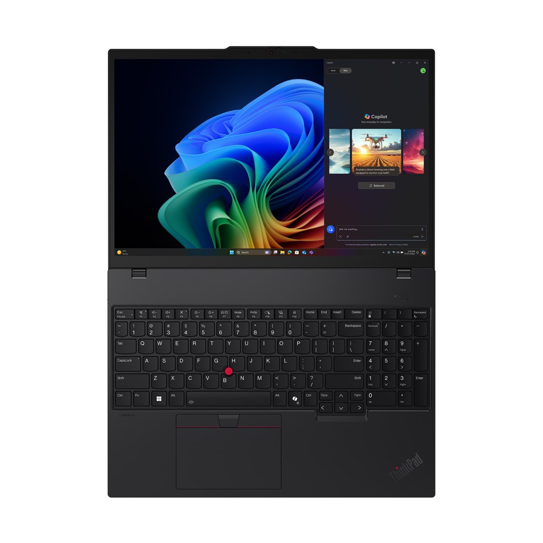 Laptop Lenovo ThinkPad T16 Gen 4 (AMD) Copilot+ PC, 16", AMD Ryzen™ AI 7 350, 16 GB DDR5-SDRAM, 512 GB SSD, AMD Radeon 860M, i zi