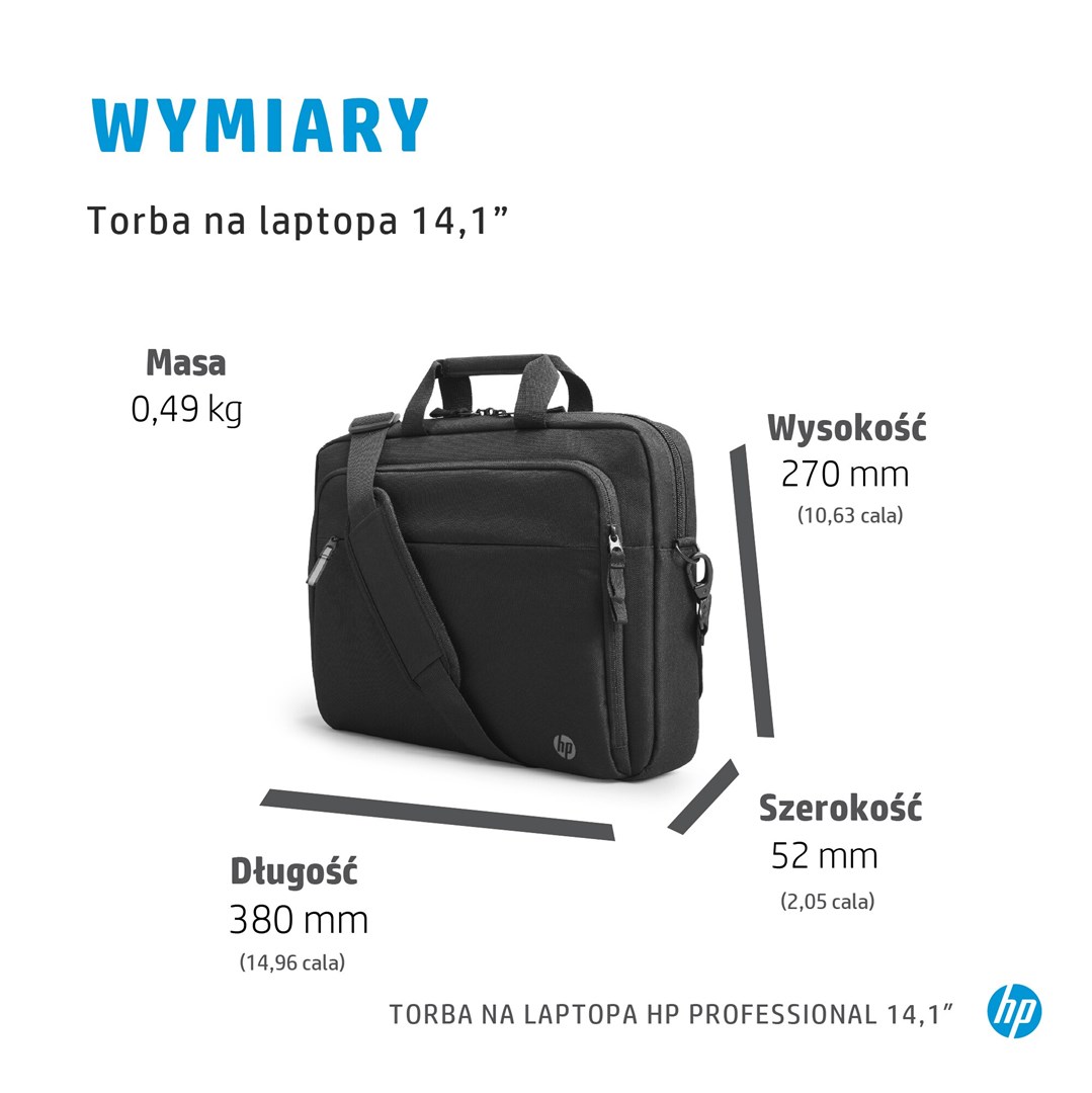 Çantë HP Professional, 14.1", e zezë