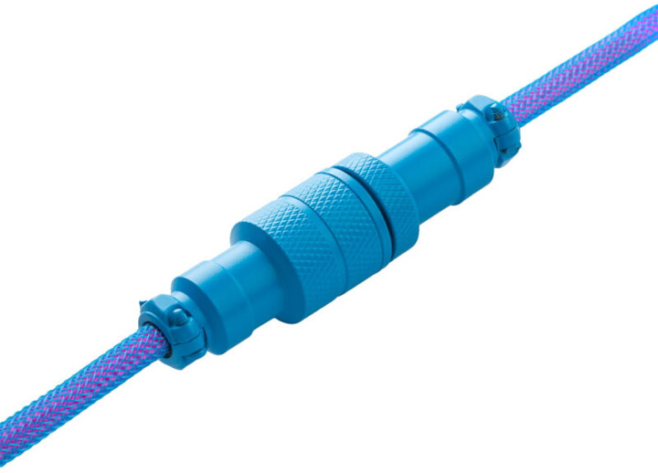 Kabllo spirale CableMod Pro, USB-C/USB-A, 1,5m, e kaltër