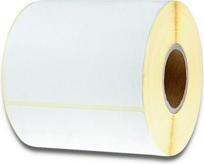 Etiketa termike Qoltec (51880), 350 copë, 100 x 150 mm, të bardha