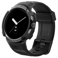 Rrip ore për Google Pixel Watch/Watch 2 Spigen Rugged Armor Pro, i zi