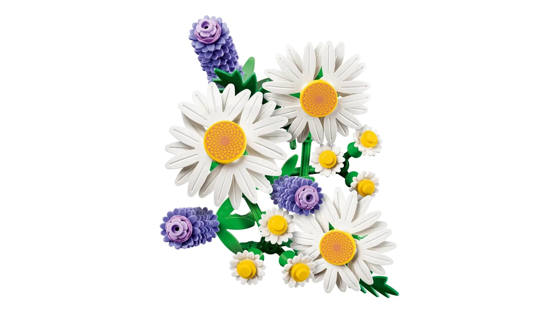 Set LEGO Botanicals Daisies Flower Decor 11508, 133 pjesë, mbi 9 vjeç, shumëngjyrësh