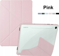 Mbulesë stand Samsung Galaxy Tab S10 Ultra, me këmbë mbajtëse, funksion auto sleep wake, rozë