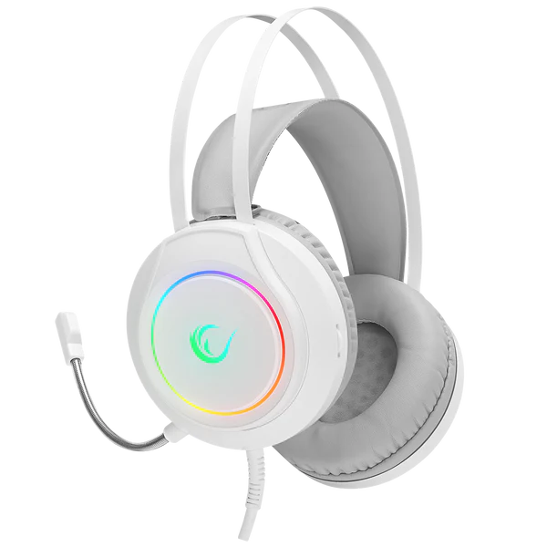 Kufje Rampage RM‑K45 ORBIT‑S White RGB LED 7.1 – Gaming me Mikrofon