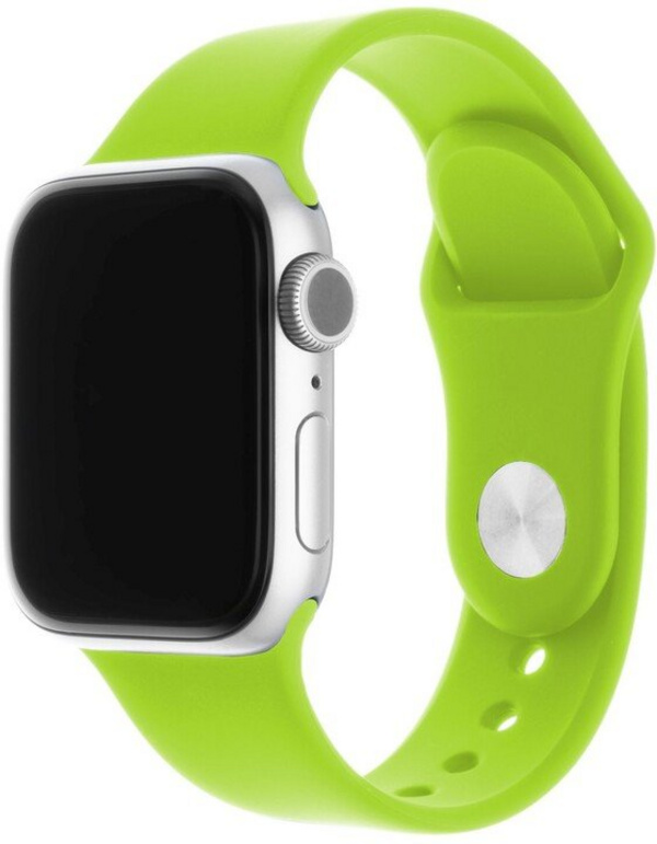 [OUTLET] Rrip silikoni FIXED për Apple Watch 38/40/41mm, i gjelbërt, 2 gjatësi