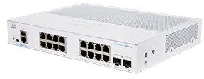 Switch Cisco CBS250 16T 2G, 16 porte Gigabit, 2 SFP, i bardhë RF