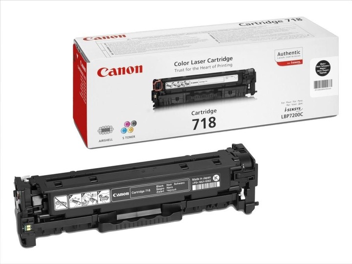 Toner për CANON CRG-718, i zi 