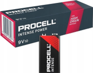 Bateri alkaline Duracell Procell Intense, 9V, paketim 10 copë