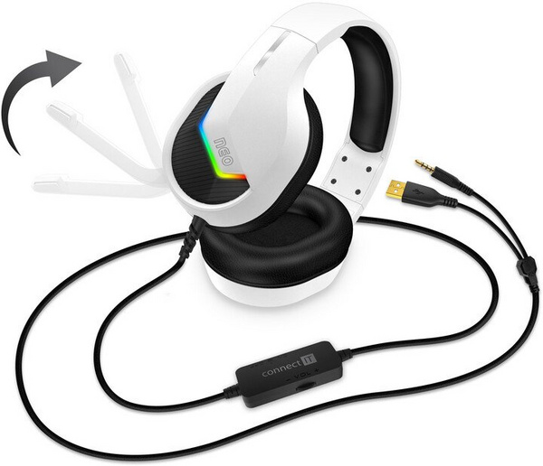 Kufje CONNECT IT NEO, të bardha