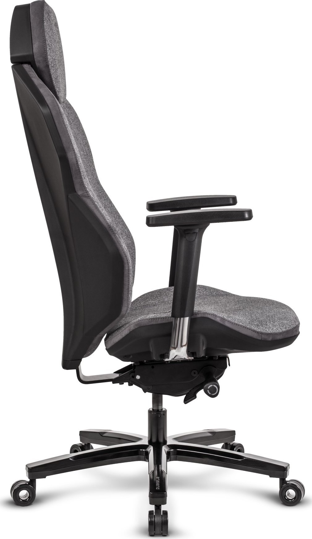 Karrige gaming QUERSUS ICOS 1.1, mekanizëm synkron, bazë alumini, gri