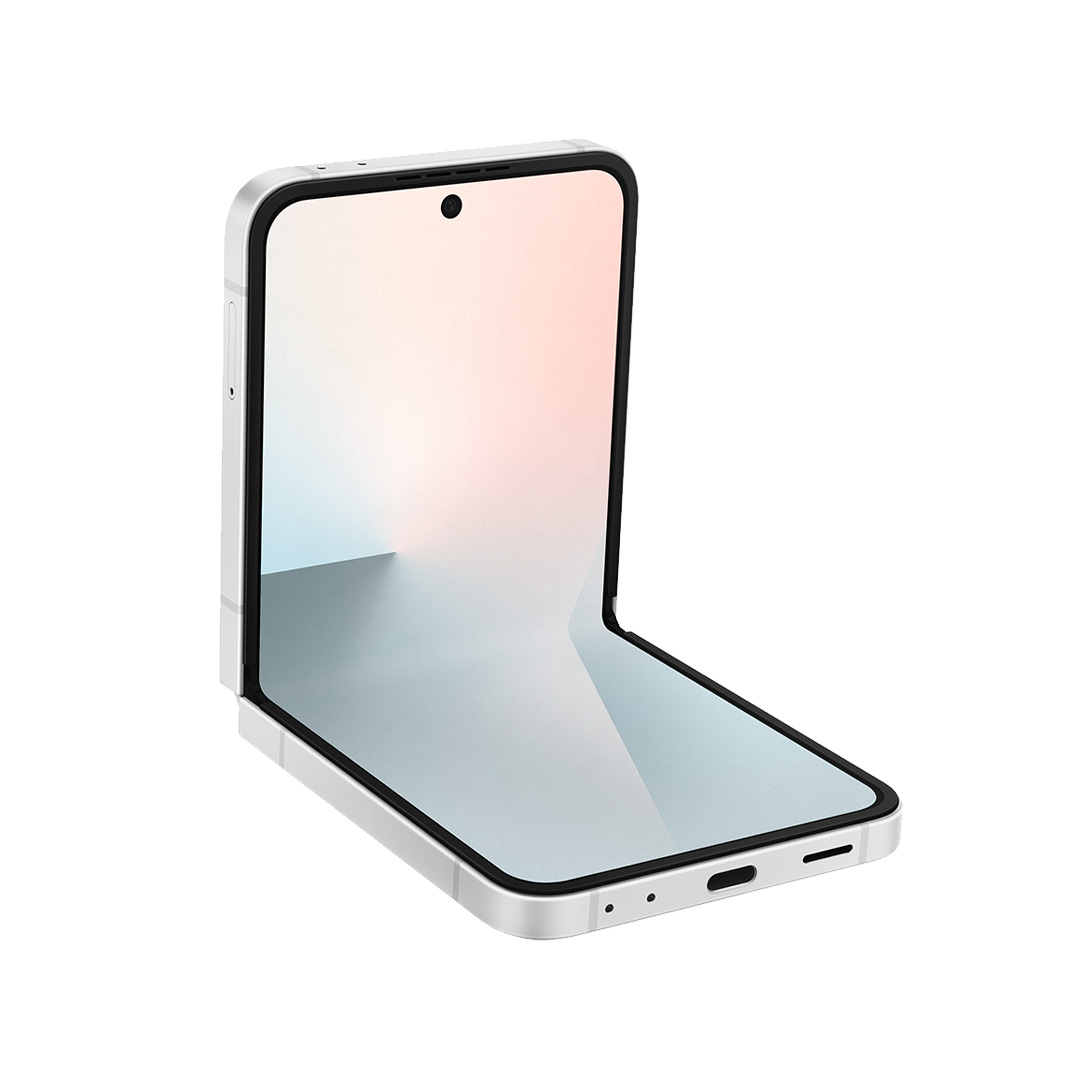 Celular Samsung Galaxy Z Flip 7 FE, 8GB/ 256GB, i bardhë