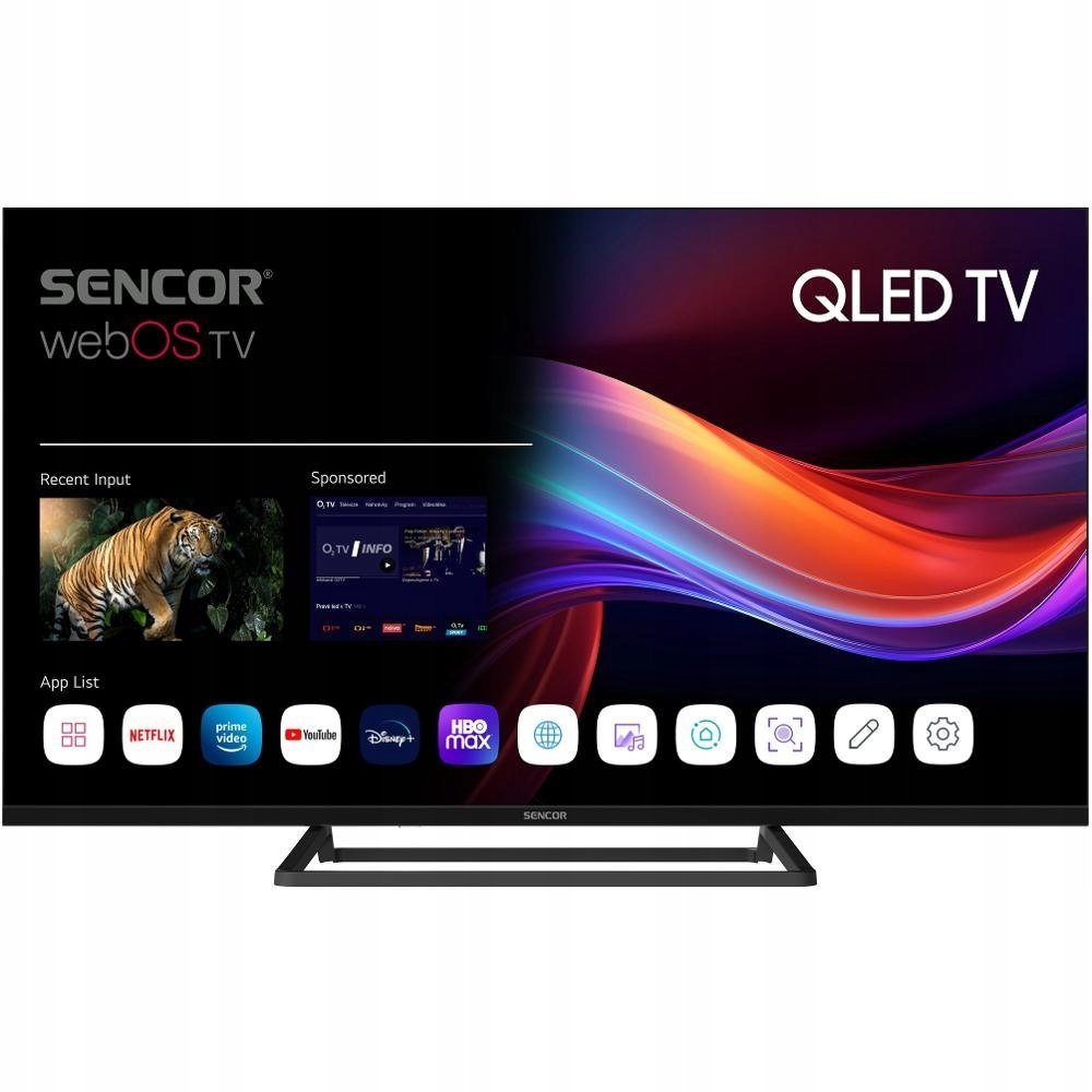 Televizor Sencor SLE 40QF860B, 40", QLED Full HD, Smart webOS, i zi