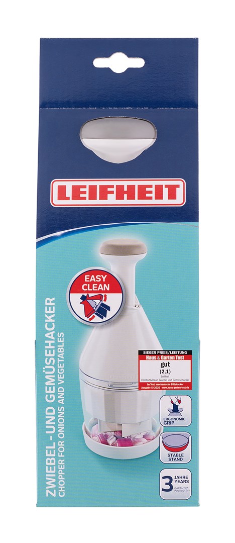Grirëse dore Leifheit Comfort Clean 23030, çelik inox, transparente