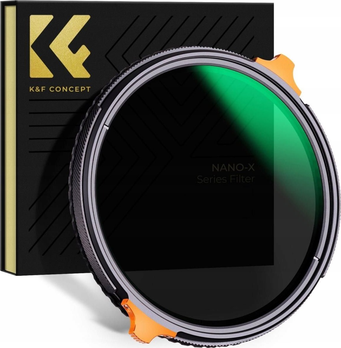 Хибриден филтер K&amp;F Concept 2n1, 58mm, CPL, ND4 ND64