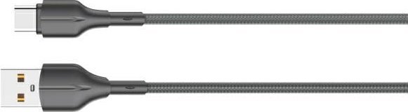 Kabllo USB Beline BLNCBC02, USB A në USB C, 2m, 25W, i zi