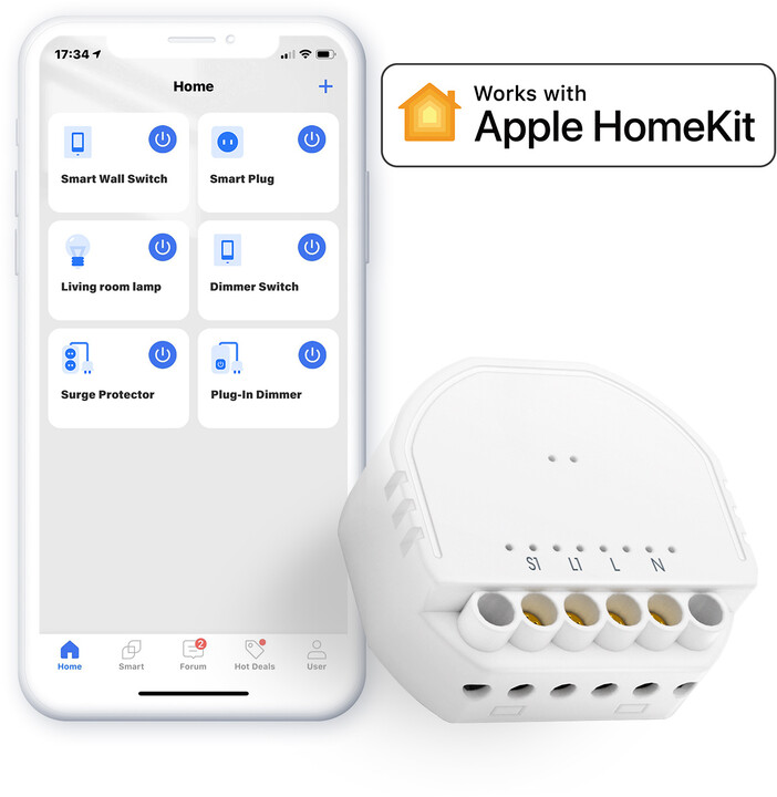 Prizë Meross Smart Wi-Fi In-Wall