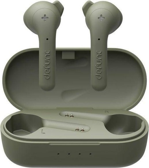 Kufje wireless DeFunc True Basic, in ear, jeshile