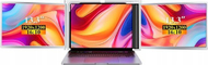 Monitor portativ Extralink Smart Life S350, 13.3", Full HD, USB C, argjendtë