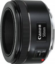 Objektiv Canon EF 50mm F1.8 STM, aperture f1.8, filter 49mm, i zi