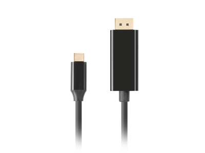 Kabllo Lanberg, USB Type-C / DisplayPort, 3 m, e zezë