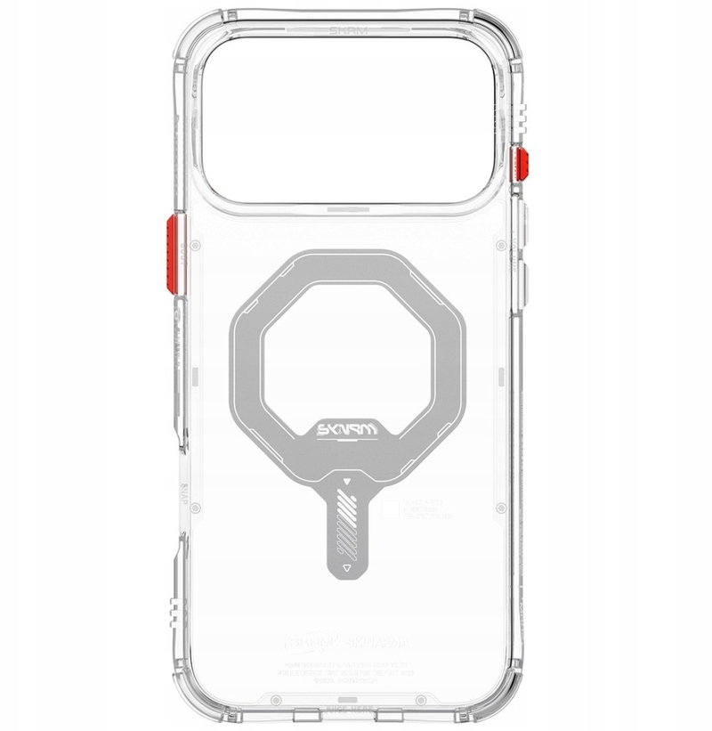 Kllapë telefoni Skinarma Saido për iPhone 17 Pro Max, magnetike, transparente