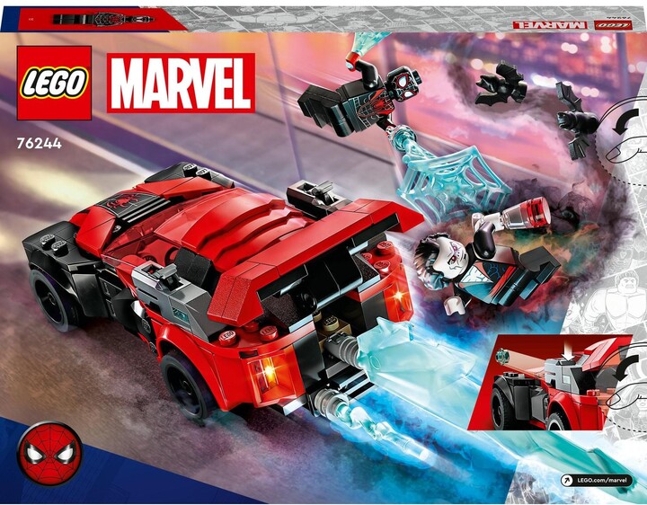 Set LEGO® Marvel 76244 Miles Morales Vs. Morbius, 220 pjesë