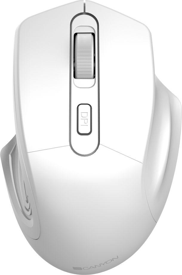 Maus Canyon MW-15, wireless, USB, i bardhë