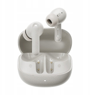 Kufje wireless QCY TWS Buds HT15, ANC, 25 orë bateri, të bardha