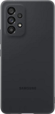Mbrojtëse silikoni Samsung EF-PA536TBEGWW për Samsung Galaxy A53, e zezë