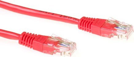 Kabllo rrjeti Microconnect UTP502R, CAT5e, 2 m, e kuqe