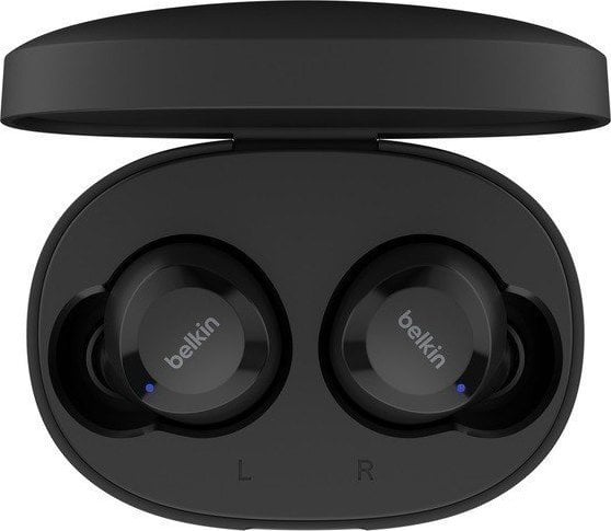 Kufje wireless Belkin SoundForm Bolt, TWS, 28 orë bateri, të zeza