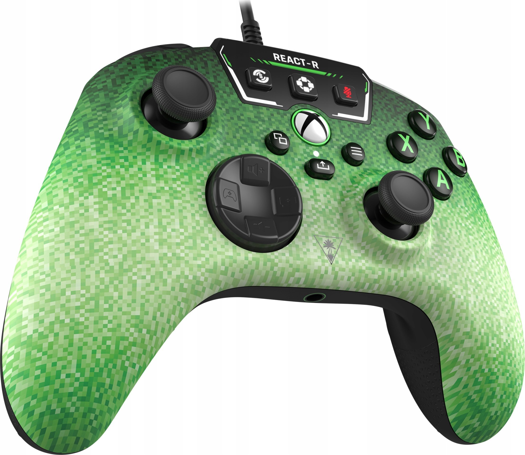 Gamepad Turtle Beach React R Pixel, me kabllo, për Xbox dhe PC, jeshile